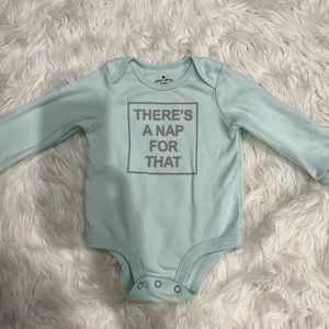 Boy long sleeve body suit